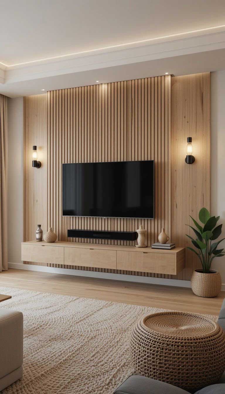 راهنما خرید میز تلویزیون دیواری برای خانه های کوچک تصویر